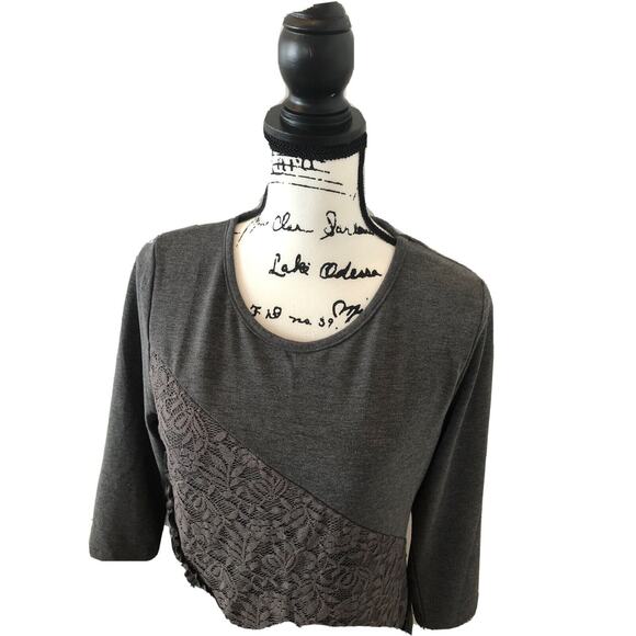 Ladies Urban Mangoz Gray Tunic/Dress Gray Size Medium - Picture 6 of 8